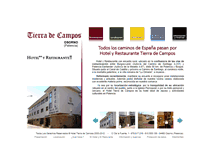 Tablet Screenshot of hoteltierradecampos.com